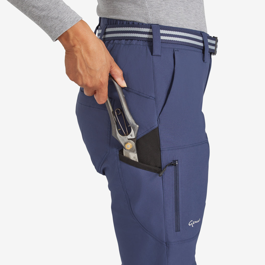 Women's 3-Season Gardening Trousers - Indigo