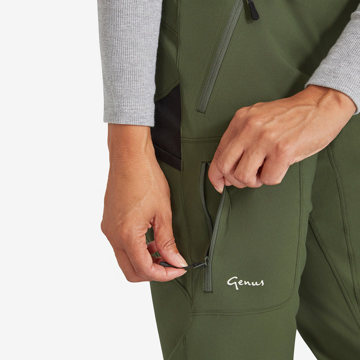 Women's Waterproof Gardening Trousers - New Green