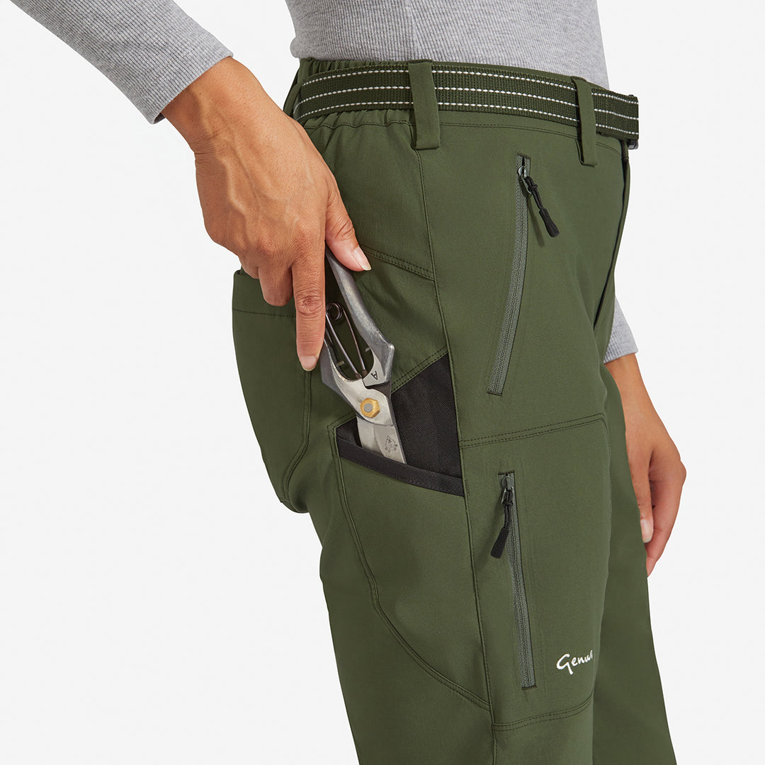 Women's Waterproof Gardening Trousers - New Green