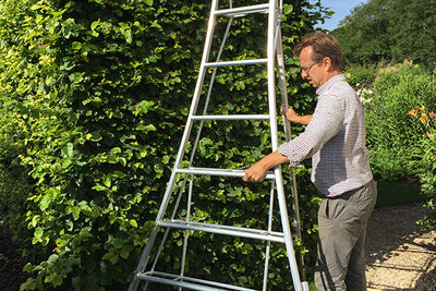 Technology in the garden - Tripod ladder knowhow