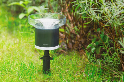 Technology in the garden - smart rain gauge