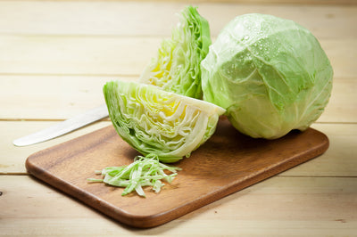 Veg and recipe - spicy white cabbage and chorizo hot pot