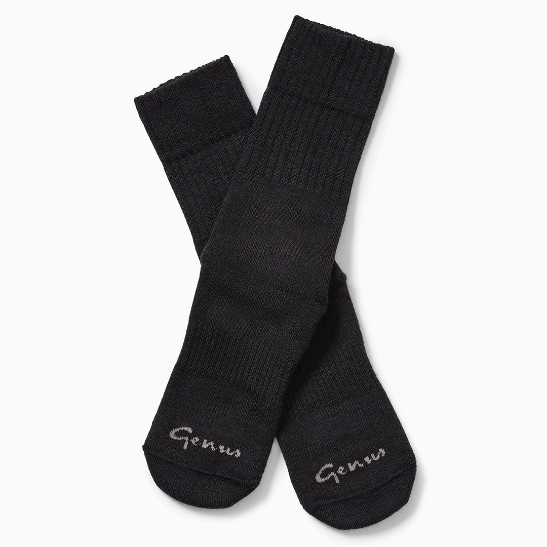 Genus 3 Season Black Gardening Socks 