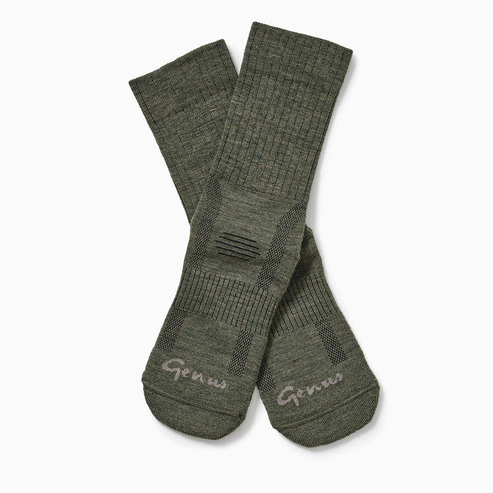 Genus 3 Season Dusky Green Gardening Socks 