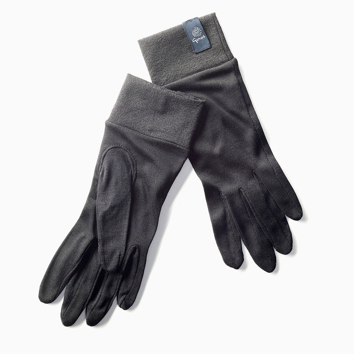Genus Black Silk glove liners