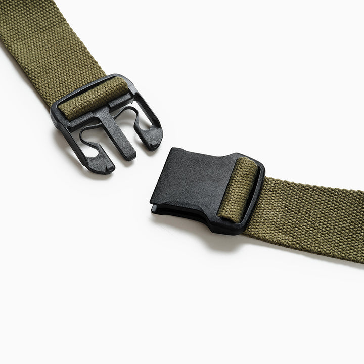 Close up of the clips on the Genus Gardening Tool Holster
