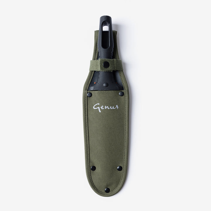 Genus sheath with Hori Hori tool inside