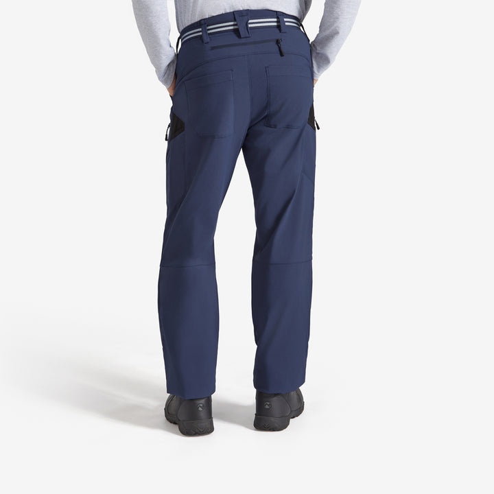 Back view of the Genus Men's Indigo 3 Season Gardening Trousers