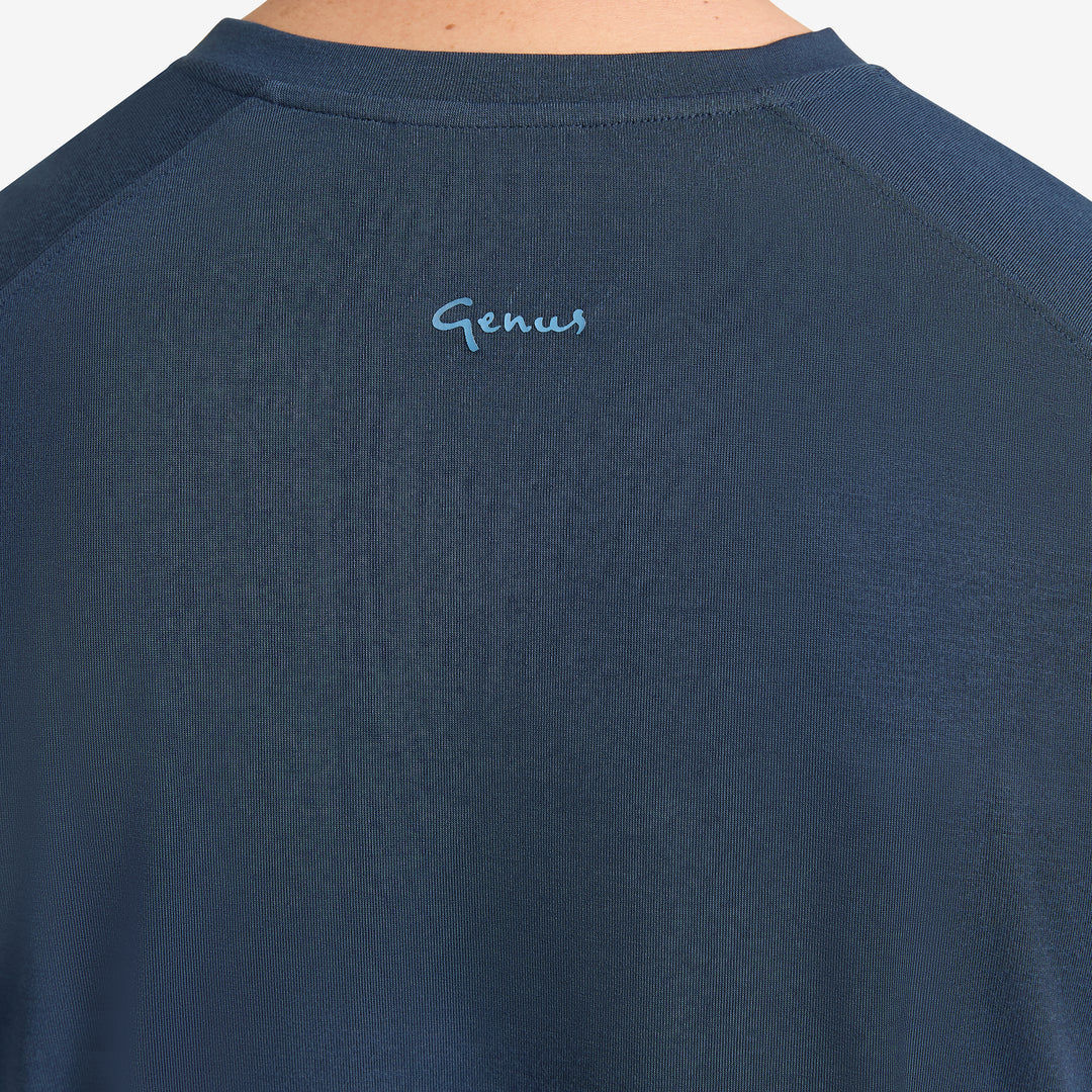 Back close up of a Genus Men's Eden Short Sleeve Tee