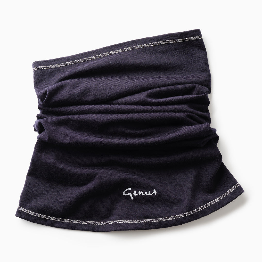 Front view of the Genus Merino Neckwarmer 