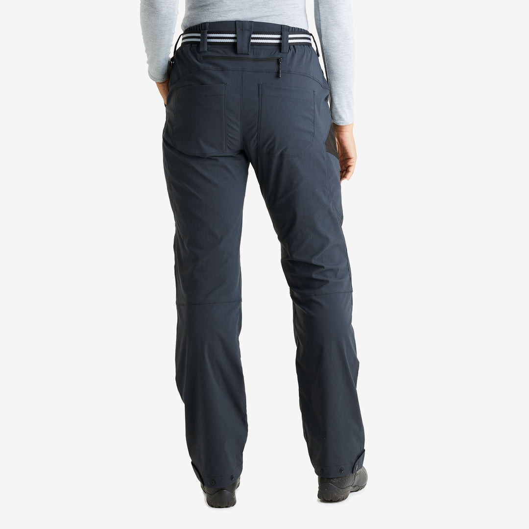 Back view of the Genus Midnight Women's 3 Season Gardening Trousers