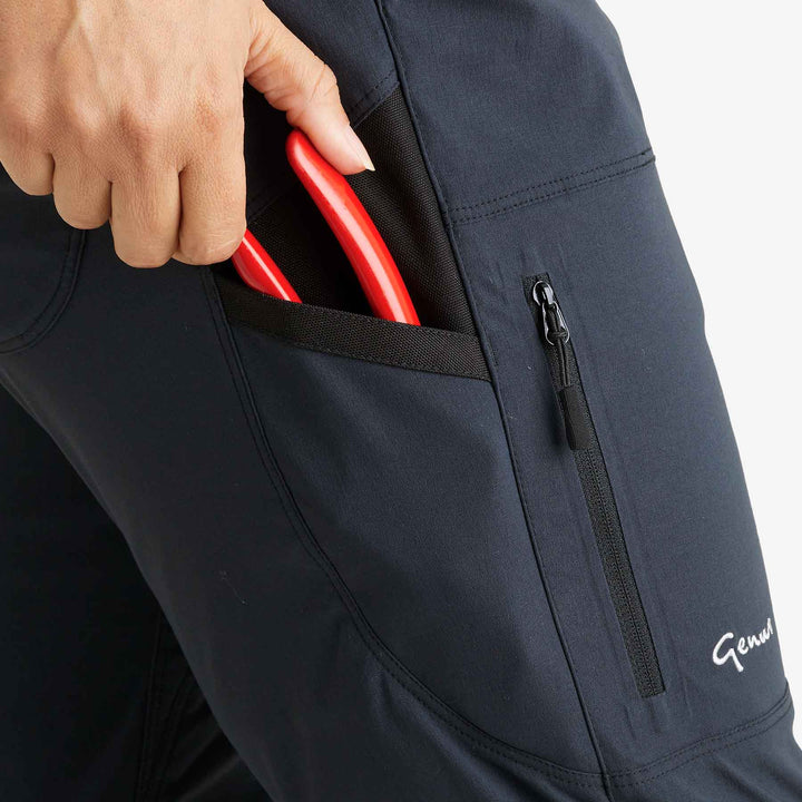 Tool pocket on the Genus Midnight Women's 3 Season Gardening Trousers