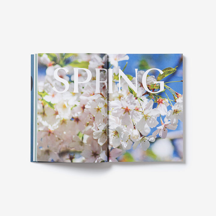 Spring page in the Genus A Year In A Cottage Garden Book 