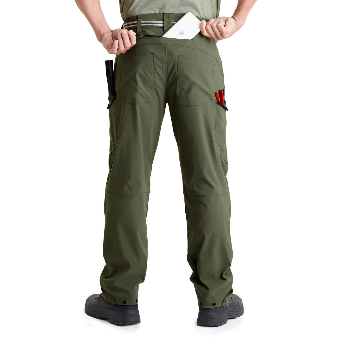 Genus Dusky Green Men's 3 Season Gardening Trousers