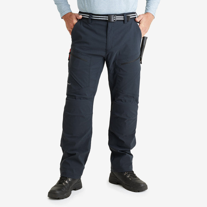 Man wearing a pair of Genus Men's 3 Season Midnight Trousers