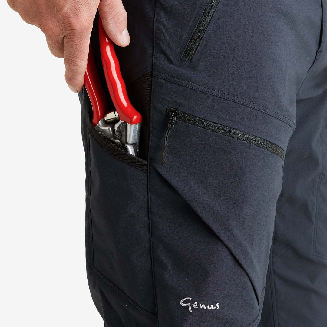 Front pocket on the Genus Men's Warm and Dry Gardening Trousers