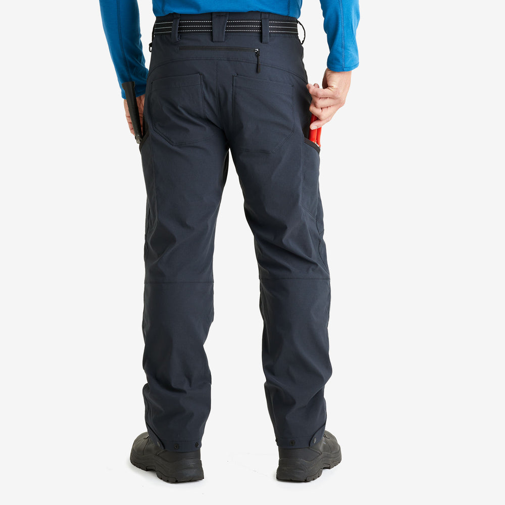 Back view of the Genus Men's Warm and Dry Gardening Trousers