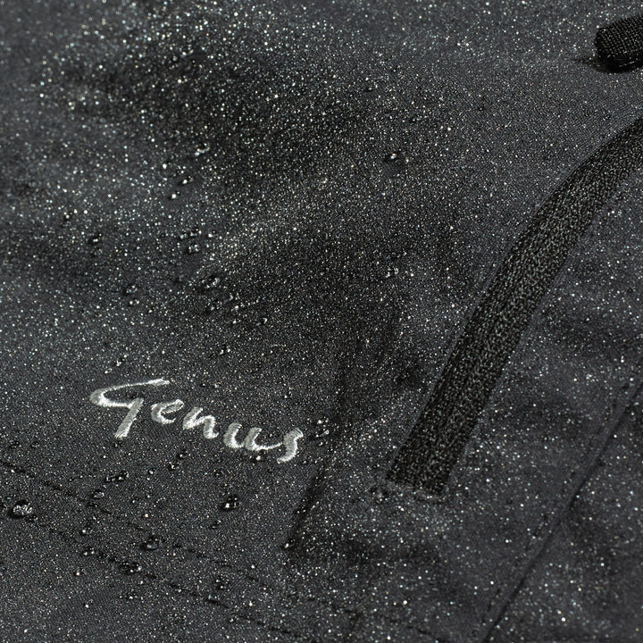 Water droplets on the Genus Men's Warm and Dry Gardening Trousers