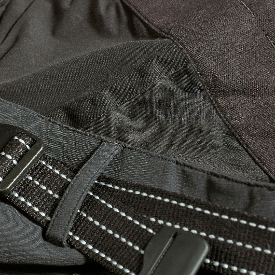 Close up of a pair of Genus Men's Waterproof Gardening Trousers Midnight