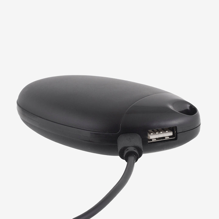 Close up view of a Genus Rechargeable Hand Warmer 