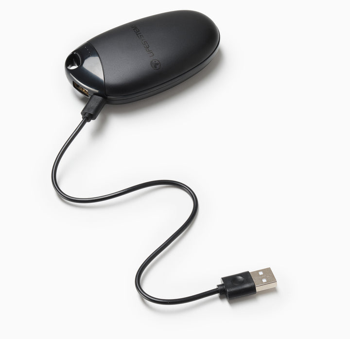 Genus Rechargeable Hand Warmer plugged in 