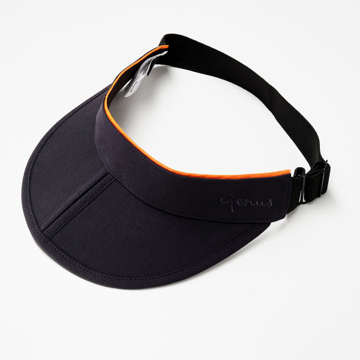 Genus Summer Gardening Visor black and orange
