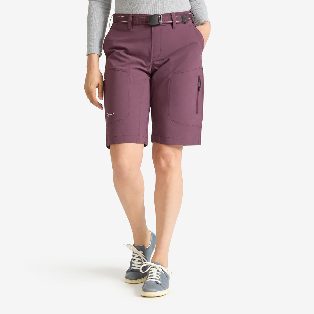 Genus Womens Mulberry Summer Gardening Shorts