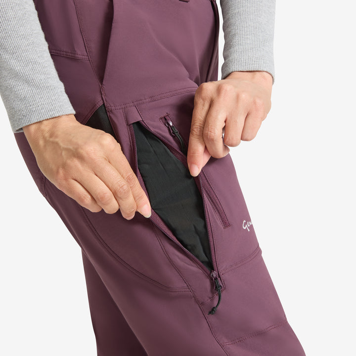 Genus Women's mulberry summer trousers open pocket