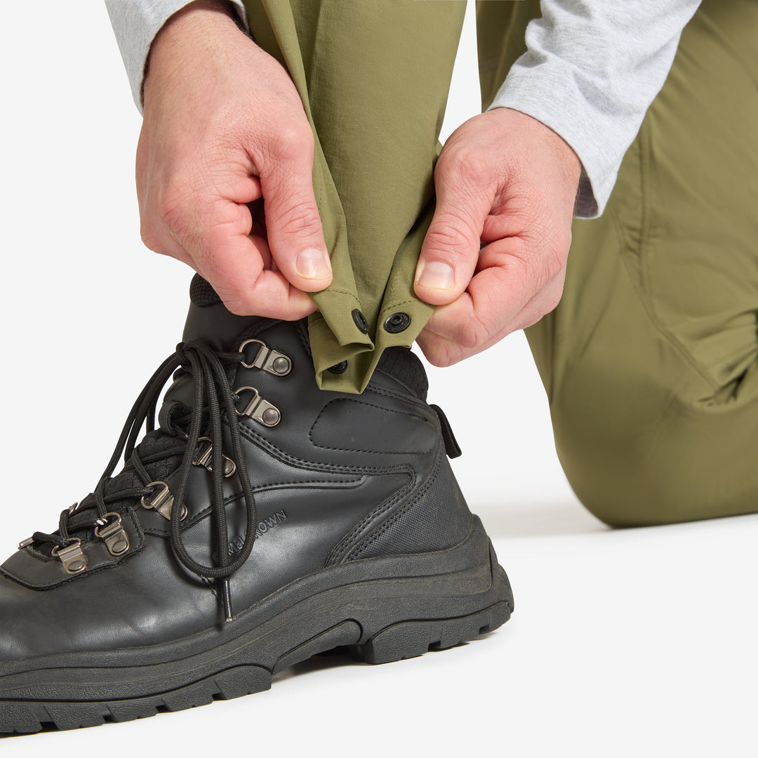 Men's Summer Gardening Trousers - Burnt Olive