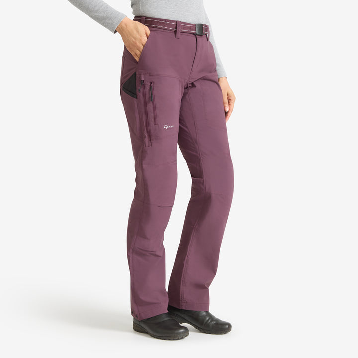 Women's Summer Gardening Trousers - Mulberry