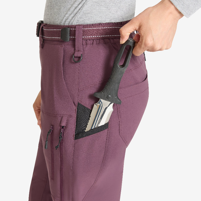 Women's Summer Gardening Trousers - Mulberry