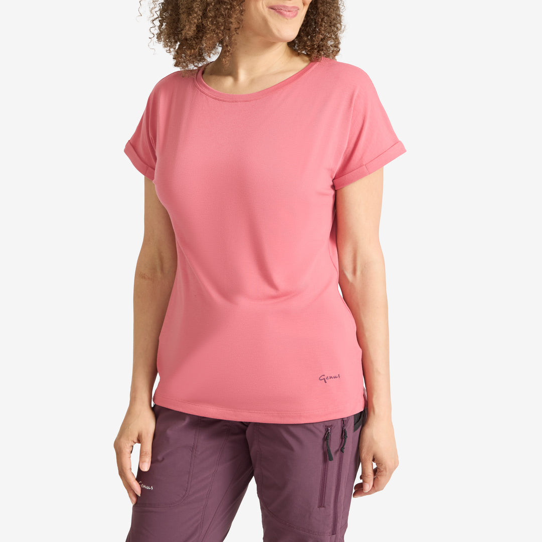 Women's Eden Short Sleeve Tee - Tea Rose