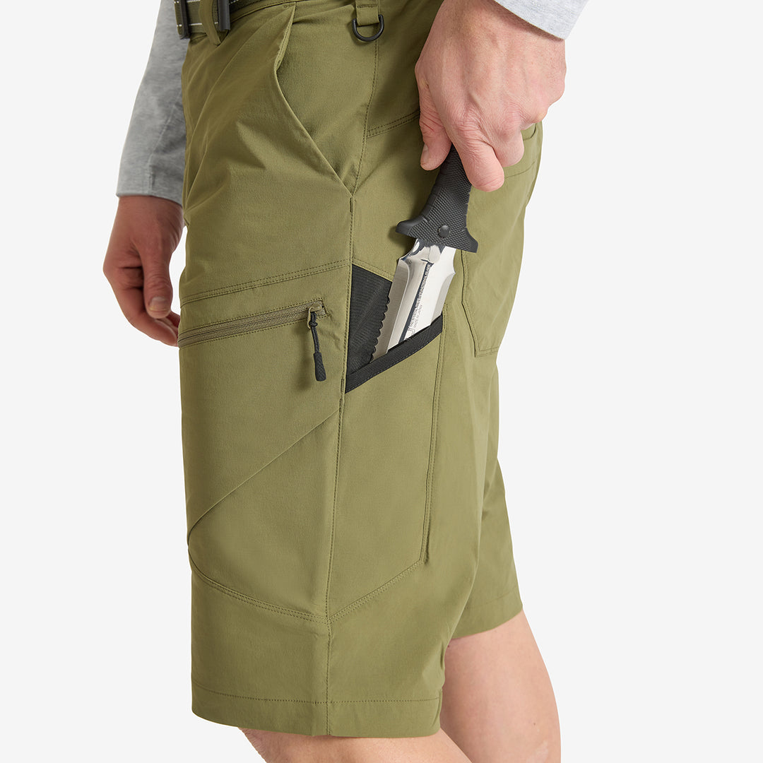 Men's Summer Gardening Shorts - Burnt Olive