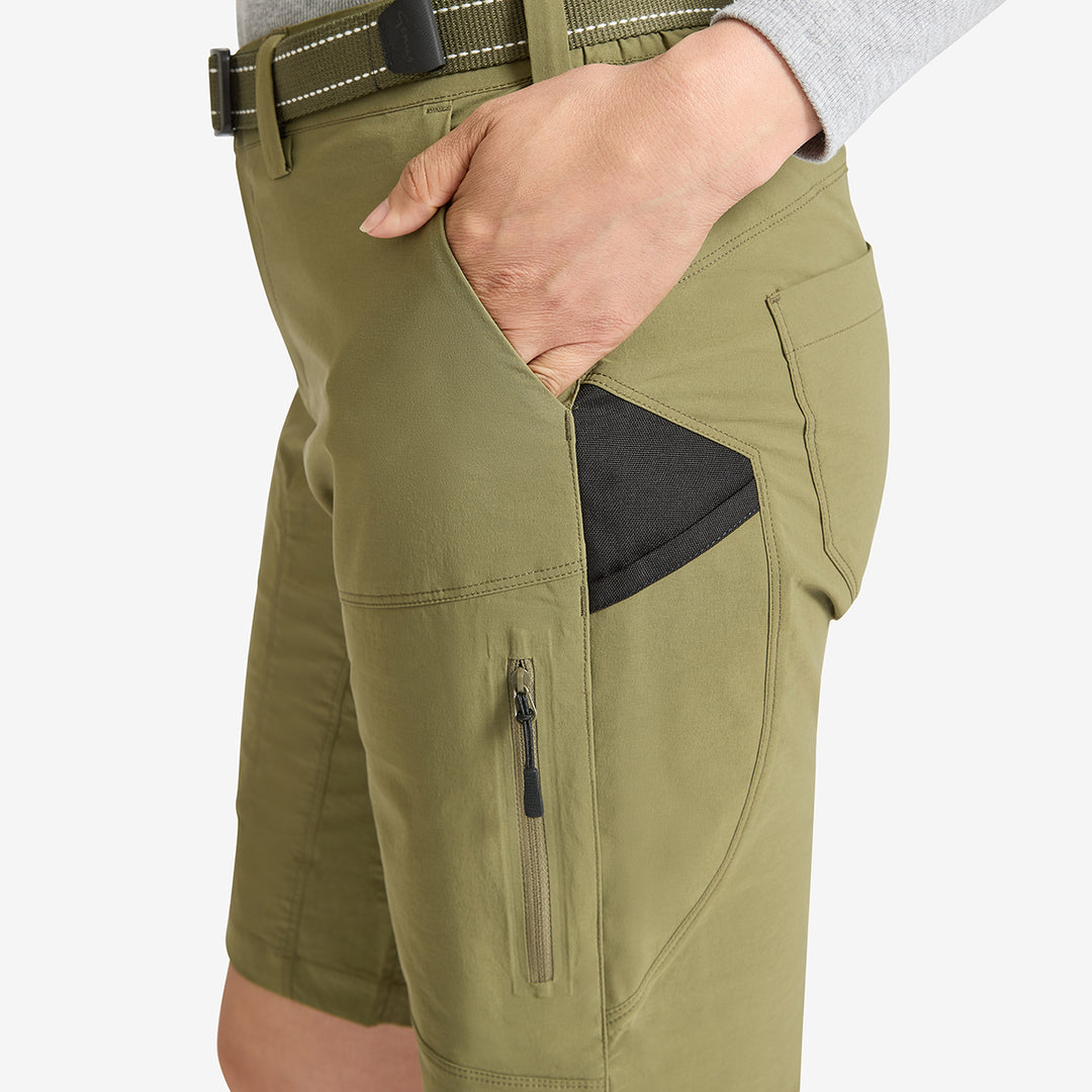 Women's Summer Gardening Shorts - Burnt Olive