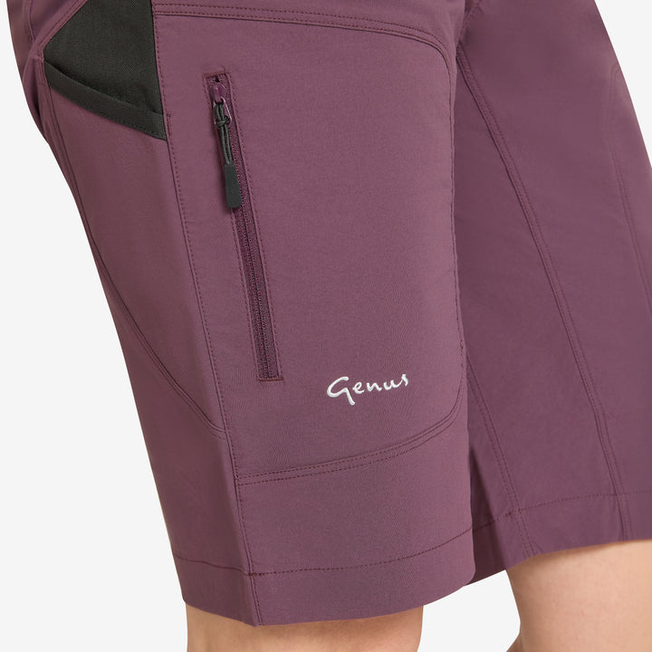 Women's Summer Gardening Shorts - Mulberry