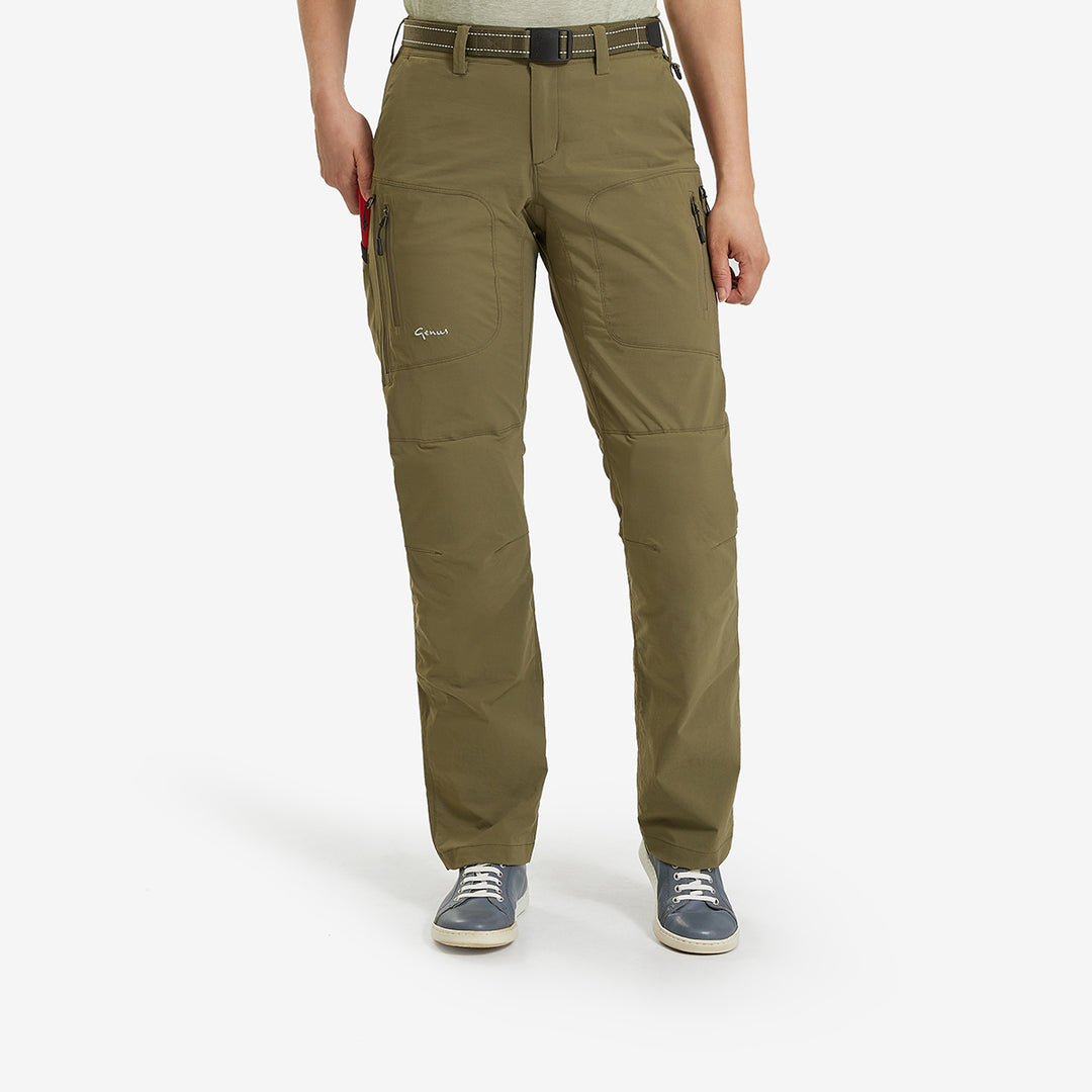 Women's Summer Gardening Trousers - Burnt Olive