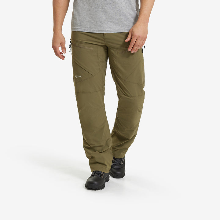Men's Summer Gardening Trousers - Burnt Olive