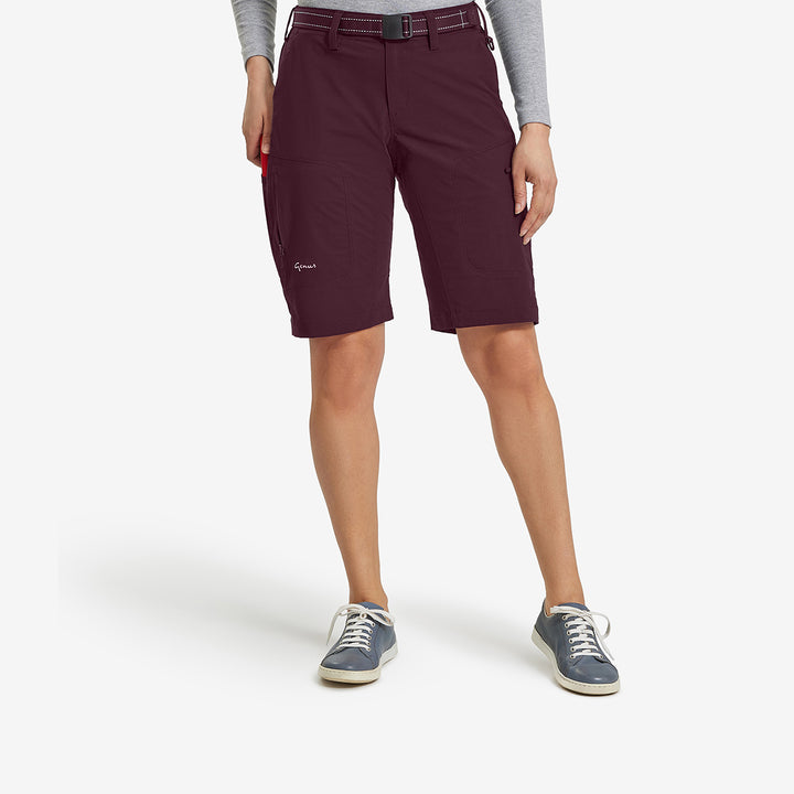 Women's Summer Gardening Shorts - Mulberry