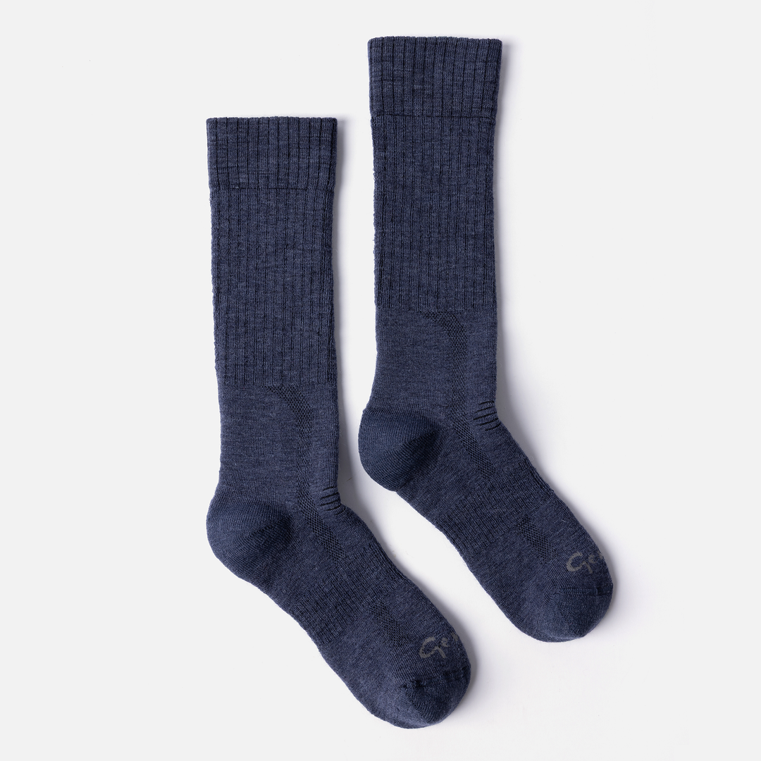 Winter Gardening Socks - Indigo