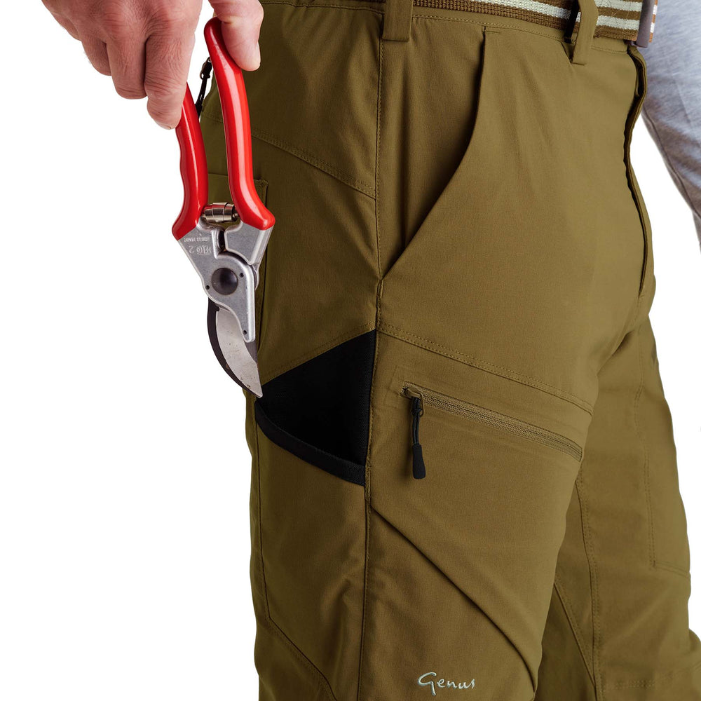 Genus Men's 3 Season Gardening Trousers tool pocket